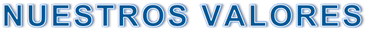 Nuestros valores